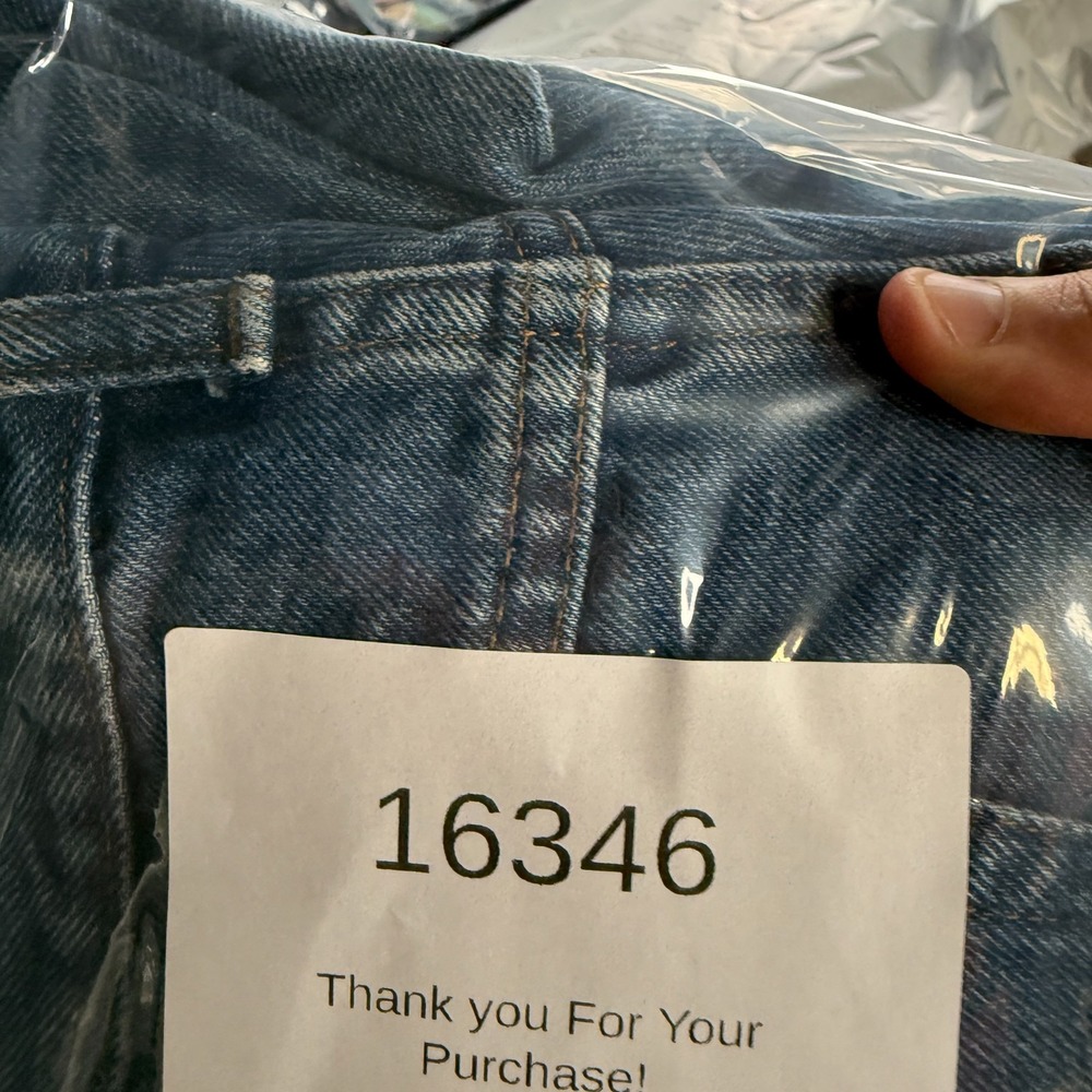 LL Bean Double L Jeans Mens 33x29 Blue Classic Fit Straight Leg Cotton Heritage - Picture 10 of 10